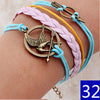 Vintage Braided Anchors Bracelete