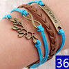 Vintage Braided Anchors Bracelete