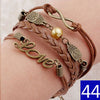 Vintage Braided Anchors Bracelete