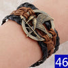 Vintage Braided Anchors Bracelete