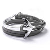 Silver Half Bend Anchor Bracelet