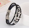 Anchor Punk Men Bracelet