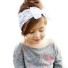 Lace Big Bow Wrap Headband