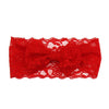 Lace Big Bow Wrap Headband